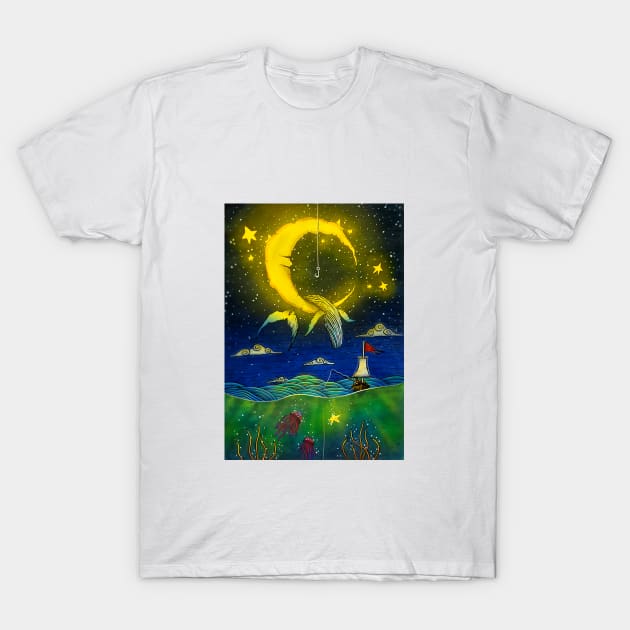 Fishing T-Shirt by ilhnklv